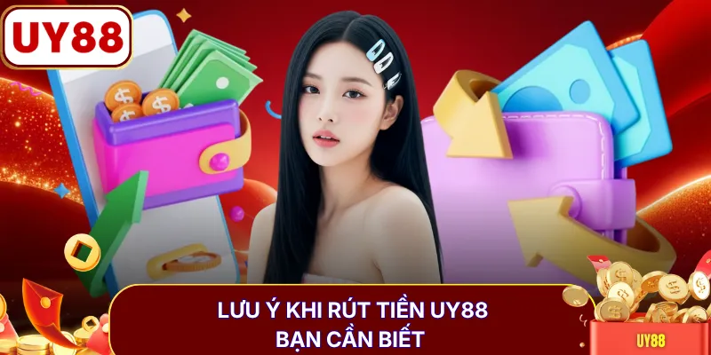 Lưu ý khi rút tiền UY88 bạn cần biết
